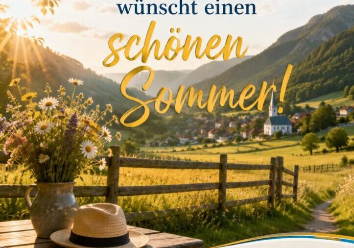 ÖVP Gutenstein wünscht einen schönen Sommer 2026!